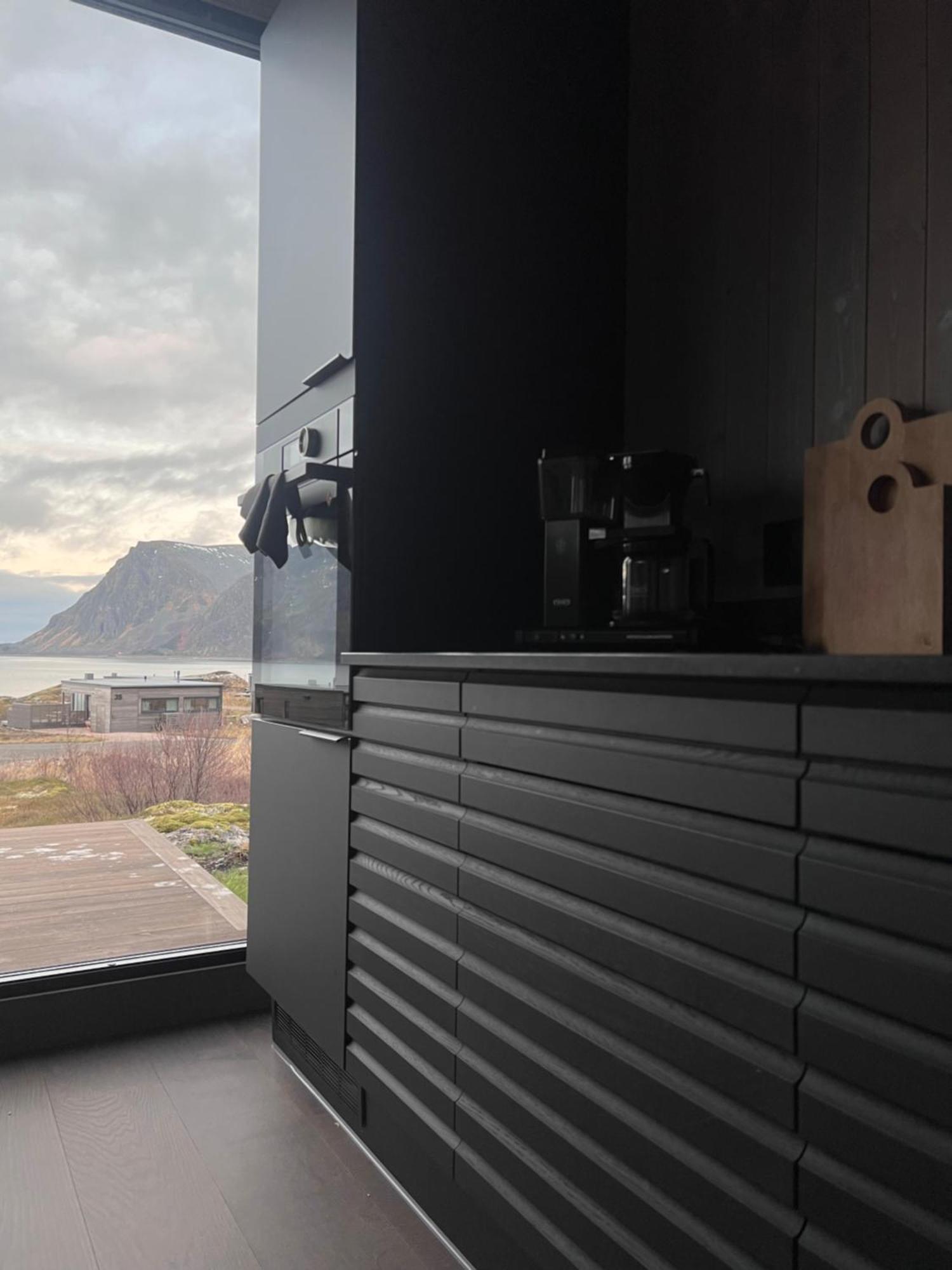Hoda Cabin - Luxury Lodge With Jacuzzi And Sauna Lyngværet Eksteriør bilde